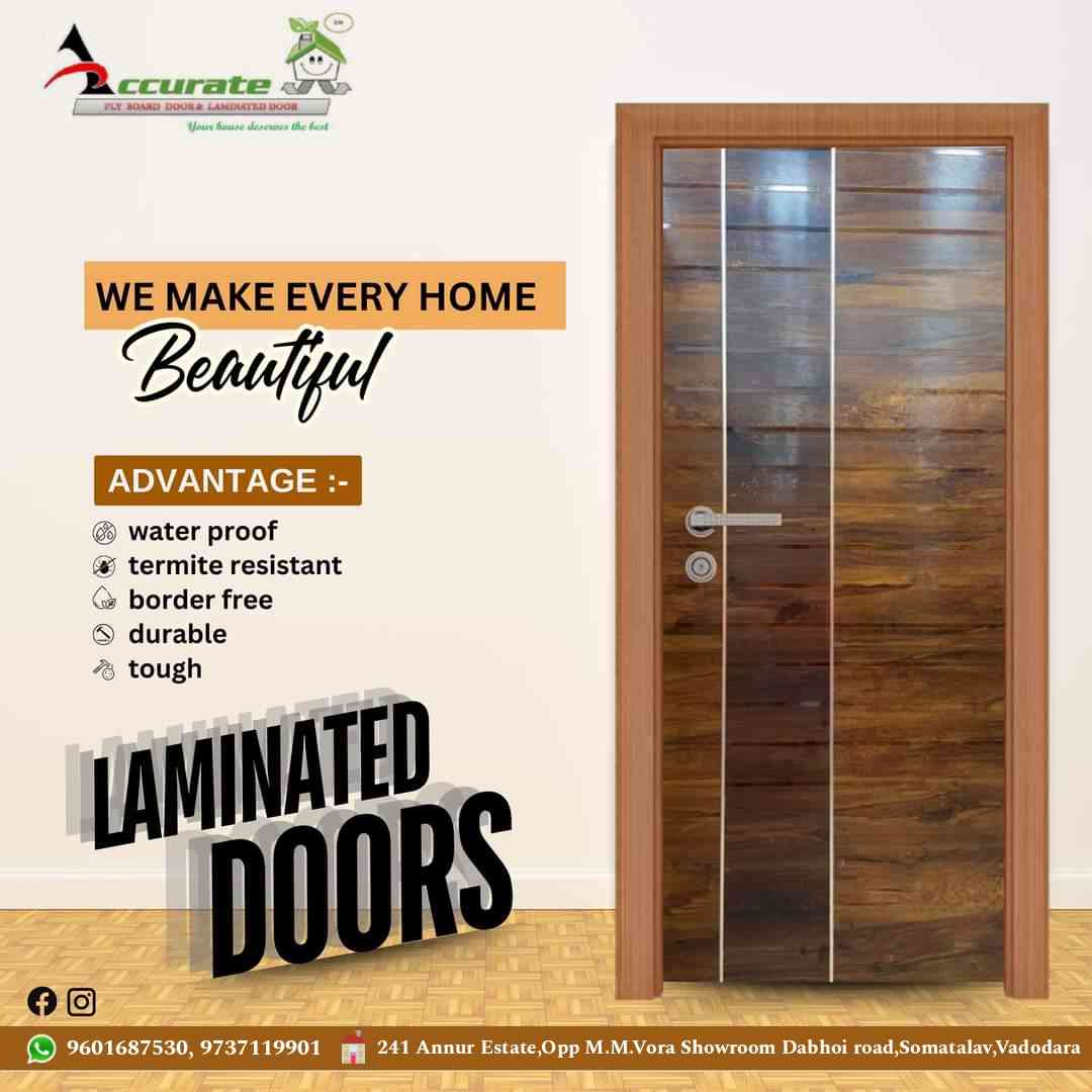 Laminated door