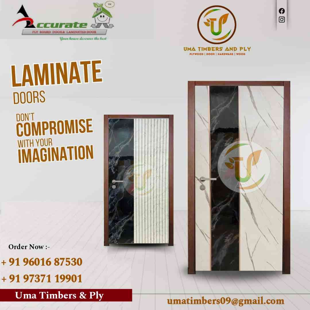 Laminated door