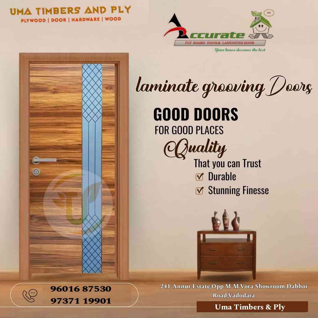 Laminated door