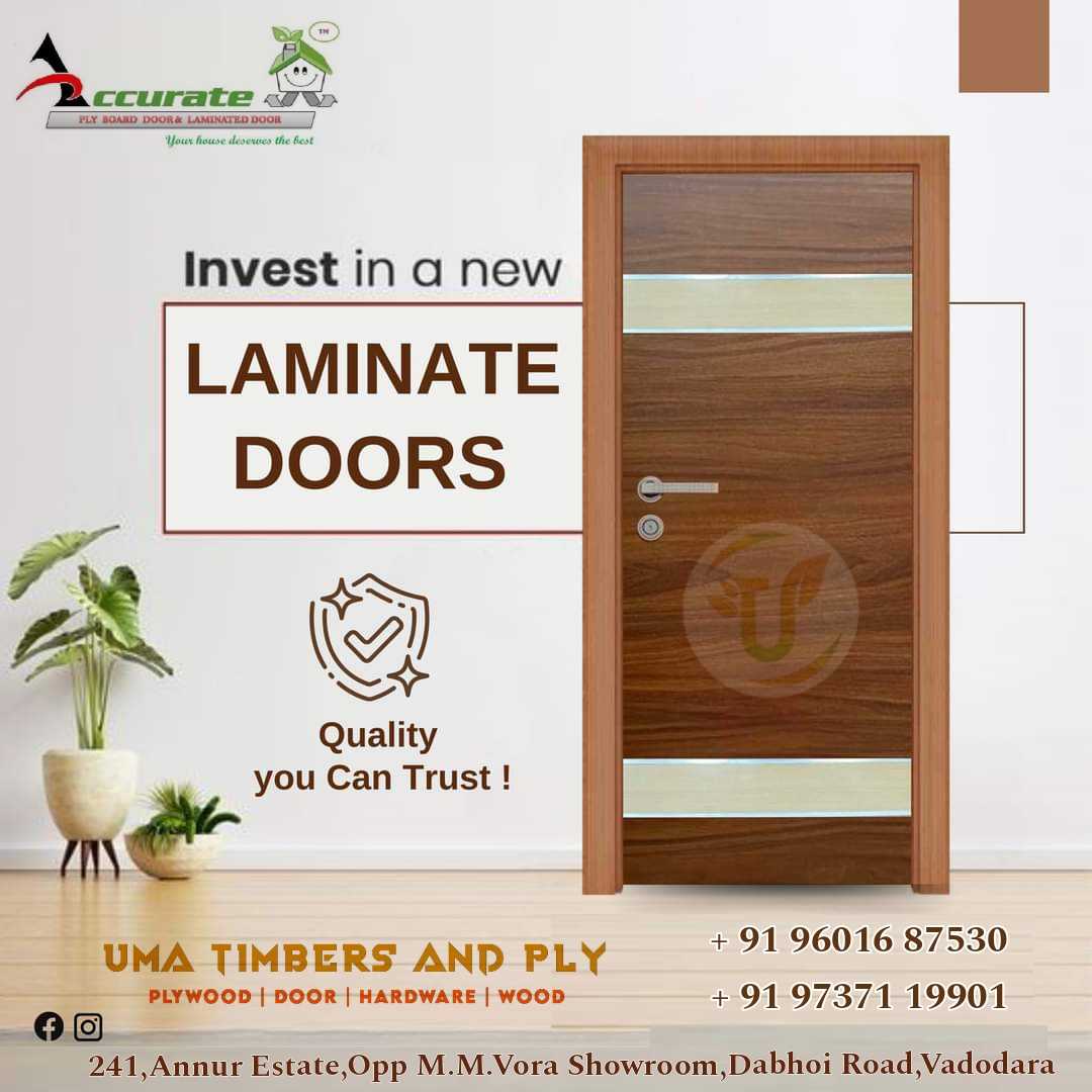 Laminated door