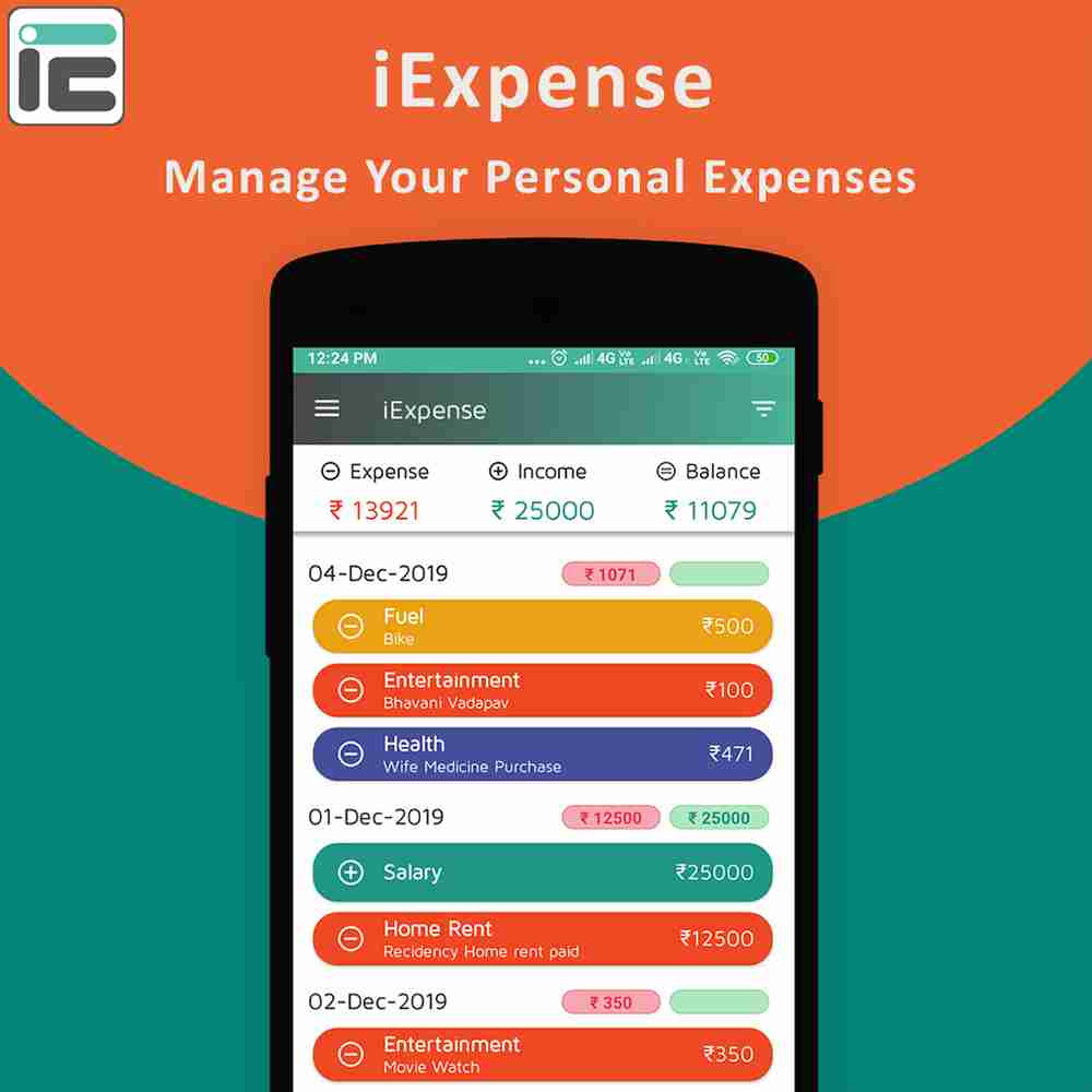 iExpense - Manage Your Expenses