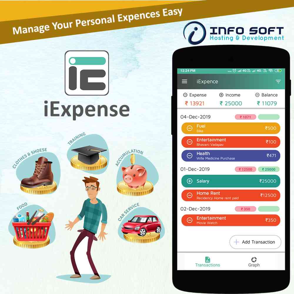 iExpense - Manage Your Expenses